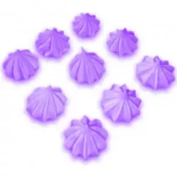 Cukor Ropogós 9 db lila