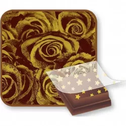 Bombasei fóliaátvitel Rózsa 36,5 x 25 cm