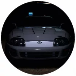 Élelmiszerpapír Need for Speed Toyota Supra 19,5 cm