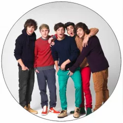 Ehető papír One Direction 19,5 cm