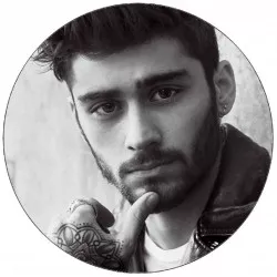 Élelmezési papír One Direction Zayn Malik 19,5 cm