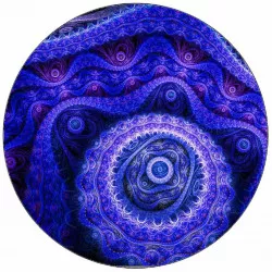 Étkezési papír geometriai mandala 19,5 cm