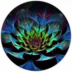 Élelmezési papír mandala kaleidoszkóp 19,5 cm