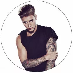 Jehető papír Justin Bieber 19,5 cm