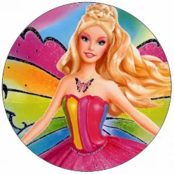 Ételpapír Barbie tündér 19,5 cm