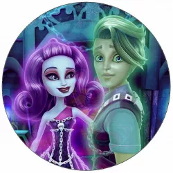 Élelmiszerpapír Monster High babáknak 19,5 cm