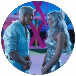 Eszi papír Barbie és Ken 19,5 cm