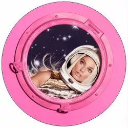 Élelmiszerpapír Barbie a kozmosban 19,5 cm
