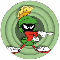 Süthető papír Looney Marvin 19,5 cm
