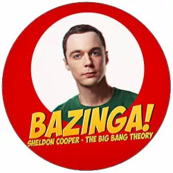 Ehető papír The Big Bang Theory - A nagyrqombaz elmélet Sheldon 19,5 cm