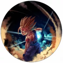 Draždiv papír Dragon Ball Gohan 19,5 cm