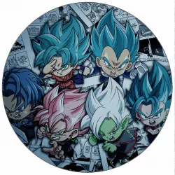 Élelmiszerpapír Dragon Ball Super Chibi 19,5 cm