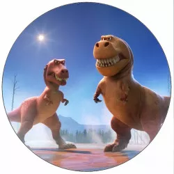 Kajálható papír Jó dinoszaurusz, tyrannoszaurusz 19,5 cm