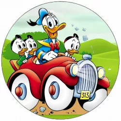 Egészben ehető Donald kacsa és unokatesói 19,5 cm
