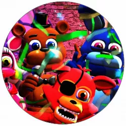 Falitű papír Five Nights at Freddy's FnaF World 19,5 cm
