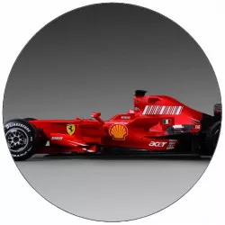 Fogyasztható papír Ferrari F1 19,5 cm