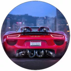 Élelmiszerpapír Porsche 918 Spyder 19,5 cm