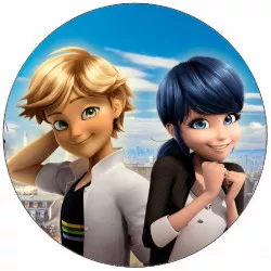 Ehető papír Beruska és a fekete macska 19,5 cm