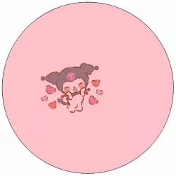 Süthető Kuromi papír 19,5 cm
