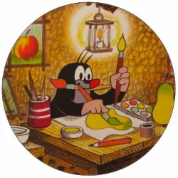 Ételpapír, amit a vakond a festő használt 19,5 cm