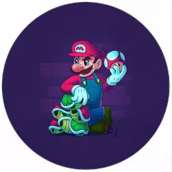 Ételpapír Super Mario és a teknősök 19,5 cm