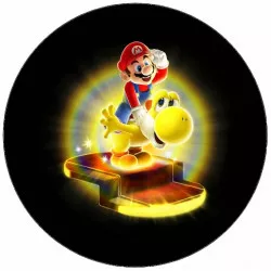 Ételpapír Super Mario dinoszauruszra 19,5 cm