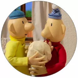 Ételpapír Pat és Mat tésztával 19,5 cm