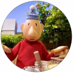 Ételpapír Pat és Mat reggelije 19,5 cm