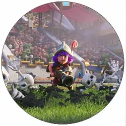 Élelmes papir Clash Royale Holldokók arénában 19,5 cm