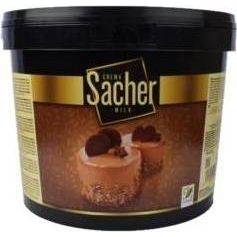 Eurocao fényes Sacher tejcsokoládé ízesítéssel (6 kg)