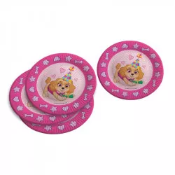 Papírtányér paw patrol Sky 23 cm 6 db