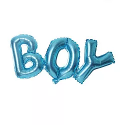 Foili balon Boy kék 95x38cm