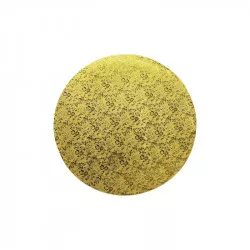 Arany, 20 cm kerek, erősség 1,2 cm