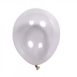 Latexos lufikok ezüstrék 50 db 30 cm