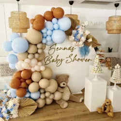 Balonfüggöny világos barna 160 db