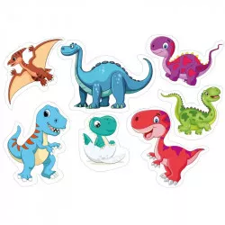 Ehető papír kivágáshoz – Dínókhoz tartozó Pictu Hap