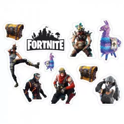 Étlő papír Fortnite kivágásához