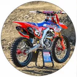 Élelmiszerpapír Motokrossz motorka 19,5 cm