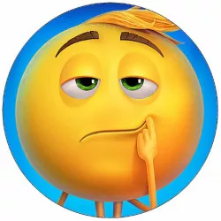 Élelmes papír Emoji a filmben 19,5 cm