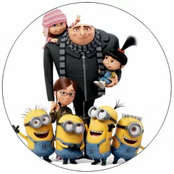 Kajálható papír Én, a gonosz Gru és a lányok 19,5 cm