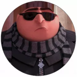 Élelmiszerpapír Én, a gonosz Gru 19,5 cm