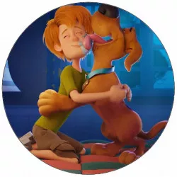 Szemes papír Scooby és Roger 19,5 cm