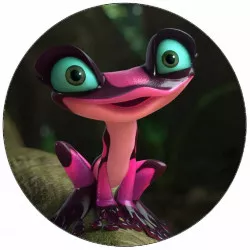 Élelmiszerpapír Rio 2 béka 19,5 cm