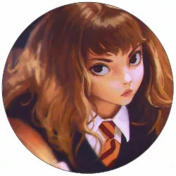 Fogyasztható papír Harry Potter Hermione 19,5 cm