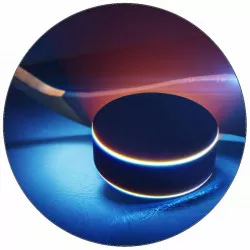 Élelmezési papír hokis korong 19,5 cm