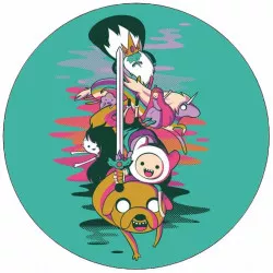 Ételpapír Jake és Finn barátok 19,5 cm