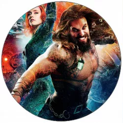 Élelmezési papír Aquaman víz alatt 19,5 cm