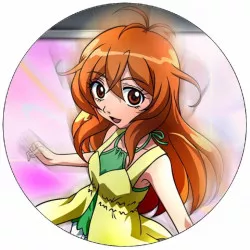 Süthető papír Bakugan Alice 19,5 cm