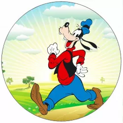 Gobfi végződő papír ehető Goofy 19,5 cm
