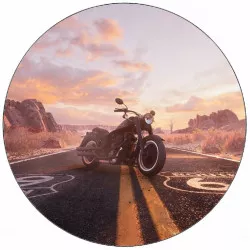 Ételpapír motorkáros útvonalon 66 19,5 cm